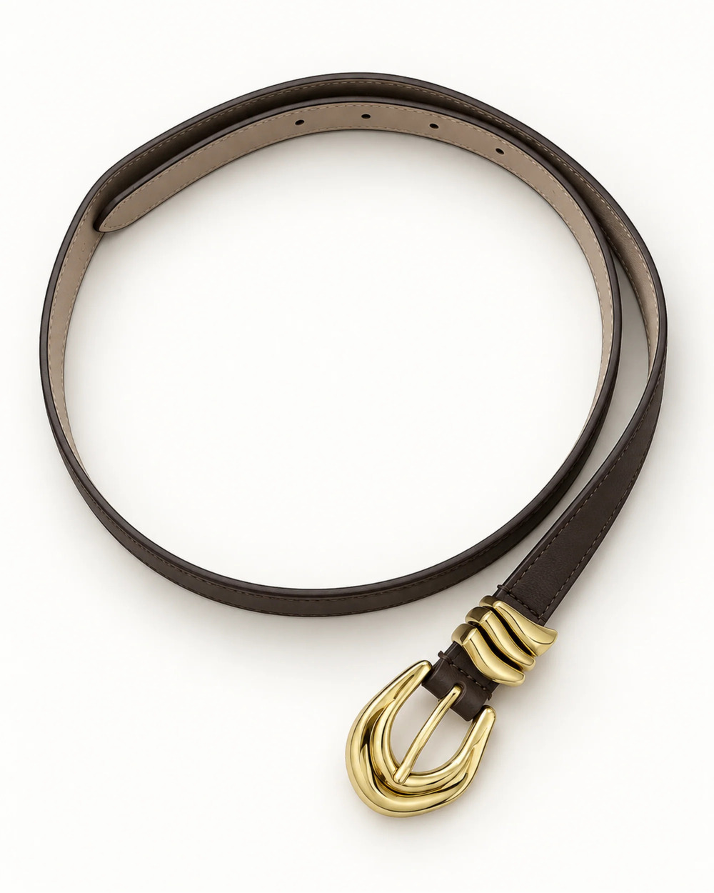 NWT B-Low The Belt Cassian Mini Hip Belt in Chocolate Brown
